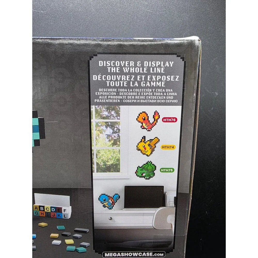 Mega Pokémon Squirtle Pixel Art Building Set 13+ 367 Pieces Model HTH77 Toy Kit